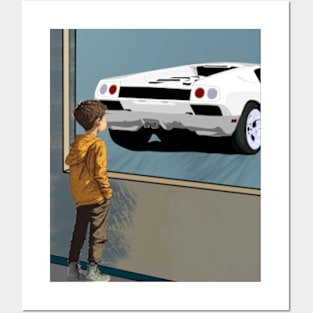 Lamborghini Diablo SV Kids Dream Posters and Art